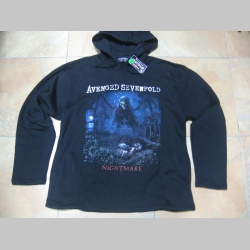 Avenged Sevenfold  čierna pánska mikina s kapucou 80%bavlna 20%polyester 